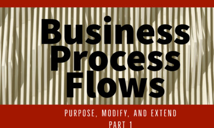Business Process Flows: Purpose, modify, and extend – Part 1